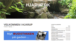 Desktop Screenshot of hjarup.dk